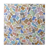 Carreau Décor de salle de bain moderne et ludique pierres (Devant)