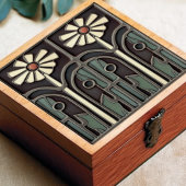 Carreau Décor Floral Art Déco Primrose Art Nouveau