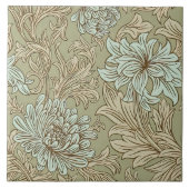 Carreau Décor floral Art Nouveau William Morris Ceram (Devant)