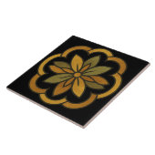 Carreau Décor floral élégant (Côté)