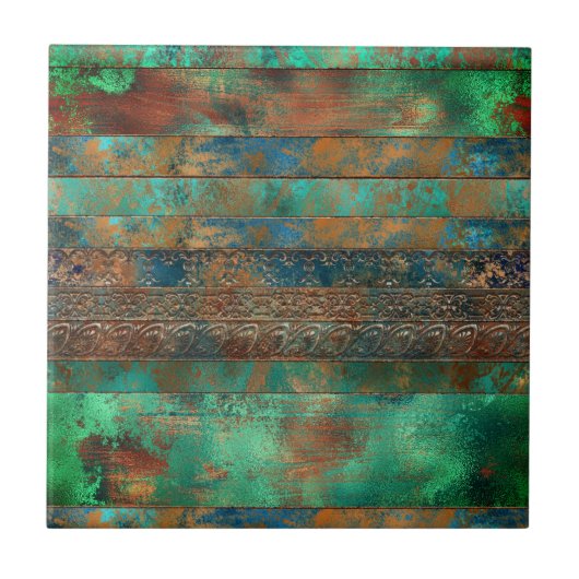 Carreau Décor industriel loft inspiré de Patina (Devant)