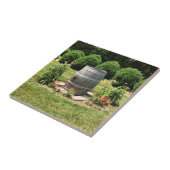 Carreau Décor jardin en tonneau de vin, Château Morrisette (Côté)