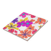 Carreau Décor printanier dynamique du Fleur sauvage Bold Y (Côté)