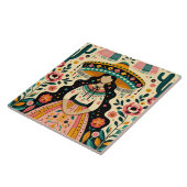 CARREAU DÉCORATIF DE STYLE MEXICAIN (Côté)
