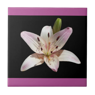 Carreau décoratif Lily ouvert
