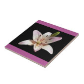 Carreau décoratif Lily ouvert (Côté)