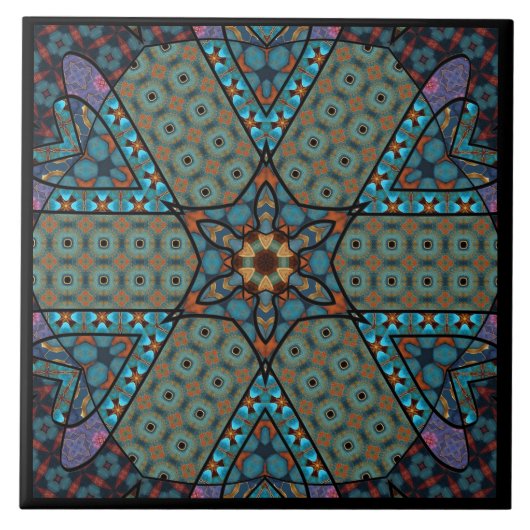 Carreau Décoratif Mandala (Devant)