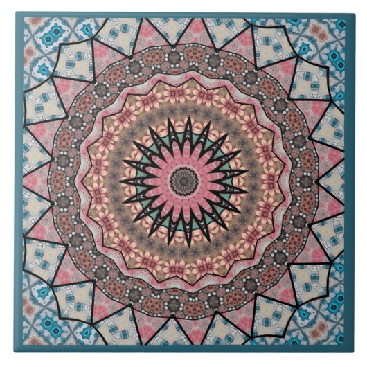 Carreau Décoratif Mandala (Devant)