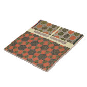 Carreau Décoration de plafond de la maison d'EL-Tchel de (Côté)