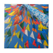 Carreau Décoration du drapeau triangulaire (Devant)