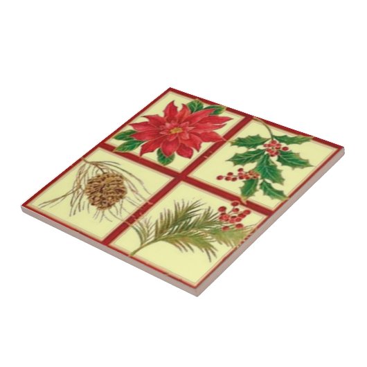 Carreau Décorations de Noël (Côté)