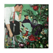 Carreau Découpage de l'arbre (Devant)