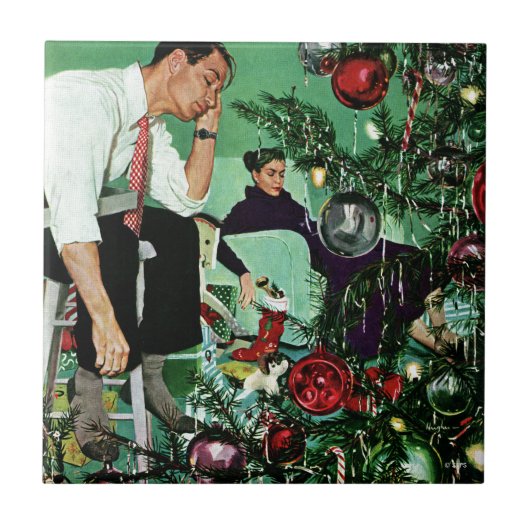 Carreau Découpage de l'arbre (Devant)