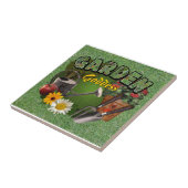 Carreau Déesse du jardin (Côté)
