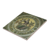 Carreau Déesse romaine Justice avec les anges par Raphael (Côté)