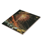 Carreau Défilé et feux d'artifice de torche pendant (Côté)