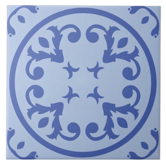 Carreau Défilement de médaillon doux (Devant)