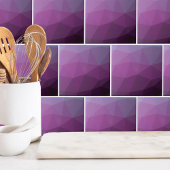 Carreau Dégradé géométrique moderne violet