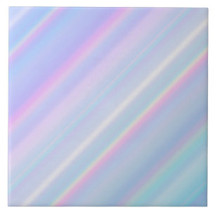 Carreau Dégradé holographique pastel iridescent