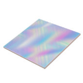 Carreau Dégradé holographique pastel iridescent (Côté)