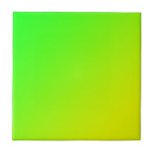 Carreau dégradé jaune vert (Devant)