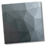 Carreau Dégradé noir géométrique simple<br><div class="desc">Cette intéressante couleur abstraite bloquée de couleur motif présente différentes nuances de gris et de noir et a aussi un effet sombre. Le coin inférieur a une teinte un peu plus chaude, juste pour le signaler. Que vous souhaitiez utiliser ce carrelage comme petit dessous de verre ou trivet pour boire...</div>