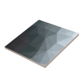 Carreau Dégradé noir géométrique simple (Côté)