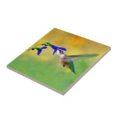 Carreau Déjeuner aux colibris (Côté)