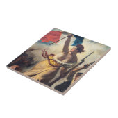 Carreau Delacroix - La Liberté guidant le peuple Gros plan (Côté)