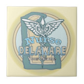 Carreau Delaware Nurse Caduceus Tile (Devant)
