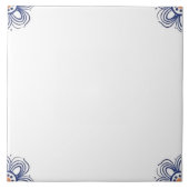 Carreau Delft Blue Matching Dutch Indigo Mix Match Empty (Devant)