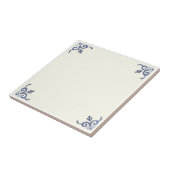 Carreau Delft Blue Tile à personnaliser ou à mélanger et à (Côté)