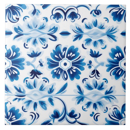 Carreau Delft Pattern Tiles (Devant)