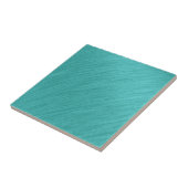 Carreau Délice Turquoise Brossé (Côté)