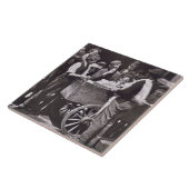 Carreau Demi de penny glace, de la "vie dans la rue à (Côté)