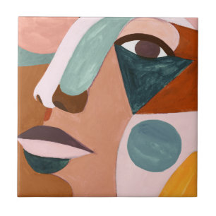 Carreau Demi de visage de Geo