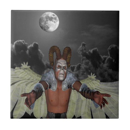 Carreau Démon nocturne (Devant)