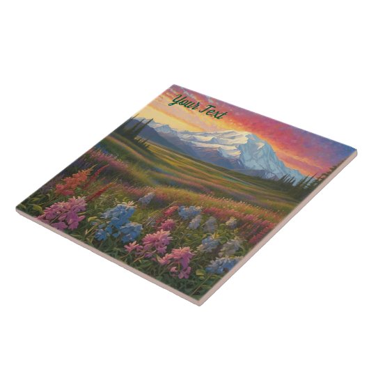 Carreau Denali Wildflowers (Côté)