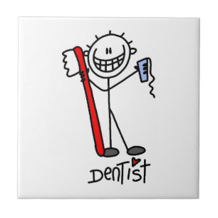 Carreau Dentiste en bonhomme allumette de base