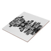 Carreau Denver, Colorado skyline (Côté)