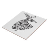 Carreau Derviche de tourbillonnement (Côté)