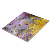 Carreau Des bulles abstraites de fleurs. Crédit :Nancy (Côté)