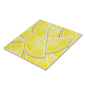 Carreau Des coins de citron funky ! (Côté)