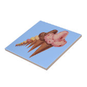 Carreau des générations de cônes de crème glacée (Côté)