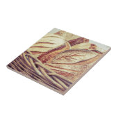 Carreau Des paniers de pain frais dans un panier (Côté)