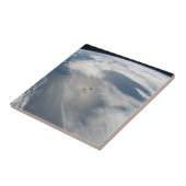 Carreau Des Petits Satellites Orbitent Au-Dessus D'Une Par (Côté)