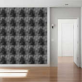 Carreau Design abstrait texturé moderne noir et gris