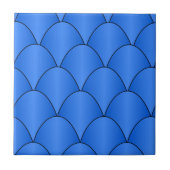 Carreau Design Art déco bleu (Devant)