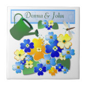 Carreau Design Art déco coloré (Devant)