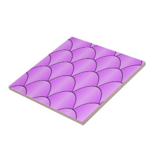 Carreau Design Art Déco violet